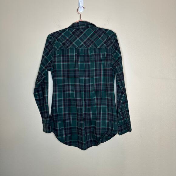 Outdoor Research Kulshan Tunic Green Fir Plaid Pockets Button Up Medium Hiking - Picture 8 of 10